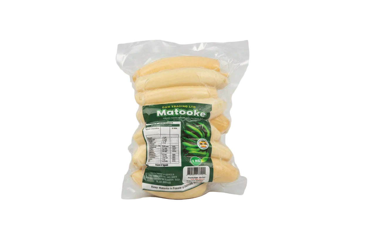 Matooke – Peeled Fresh Green Banana (Uganda)